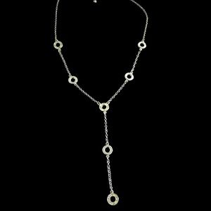 Avon Galaxy Like Silver Tone Necklace